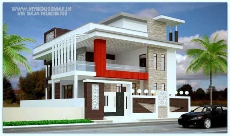 1200 sq ft house plan elevation