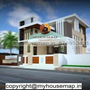 double floor front elevation design