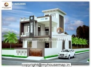 front elevation designs for duplex houses in india