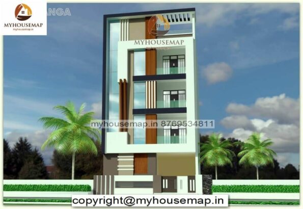 4 floor elevation design best of best - my house map