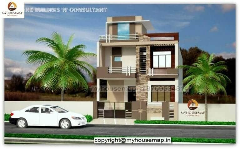 simple house elevation