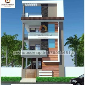 3d house front elevation design