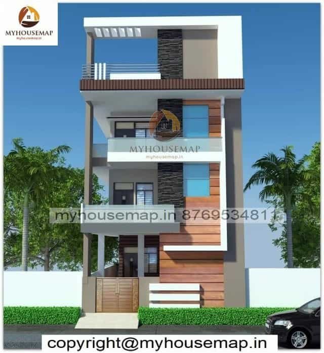 3d house front elevation design