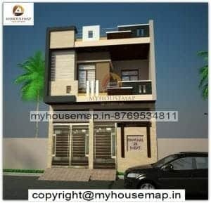 elevation of small house