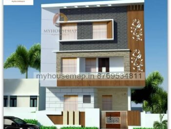 image of 3 floor best house elevation design and modern home with budget house