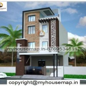 house front elevation tiles designs in india