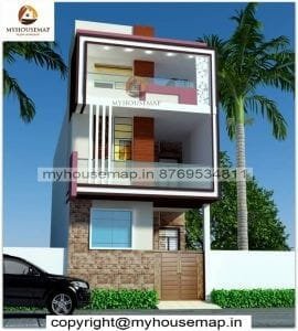 modern elevation of house