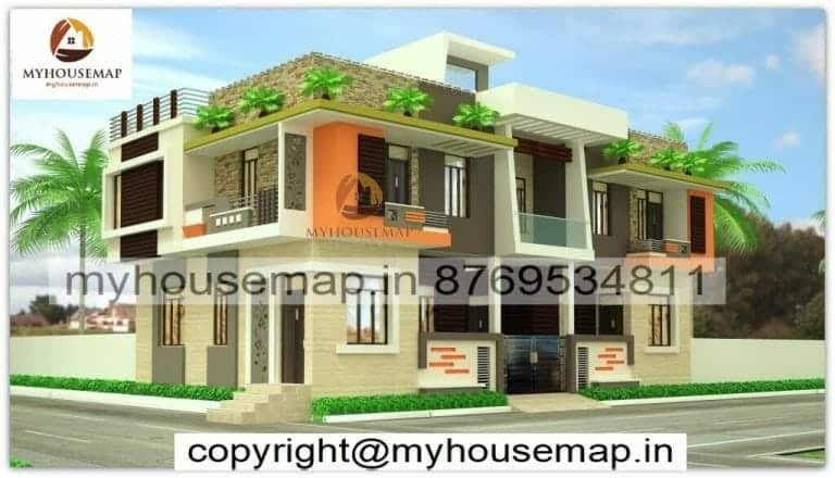 new model house elevation