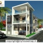 best elevation design for duplex budget house