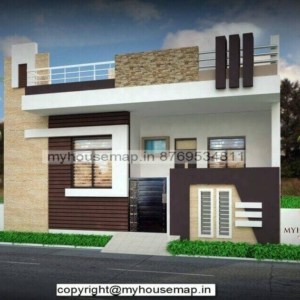 single floor house front elevation designs