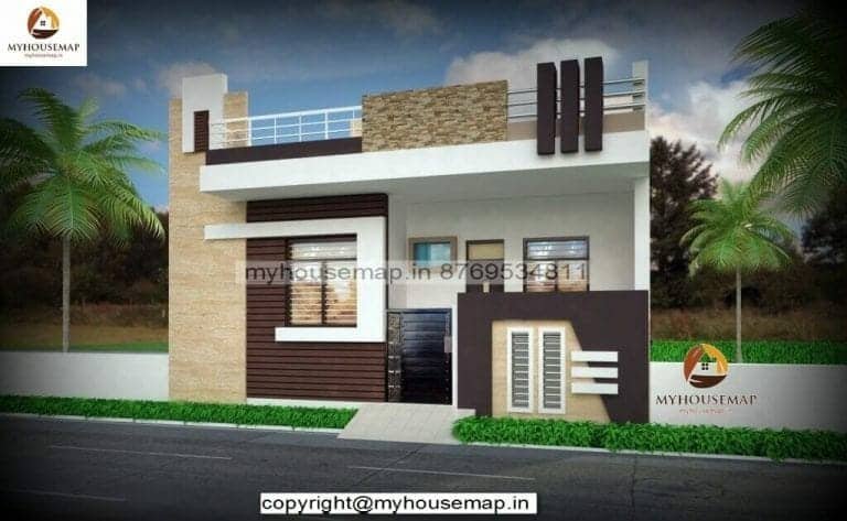 single floor house front elevation designs