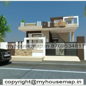 single floor house front elevation designs