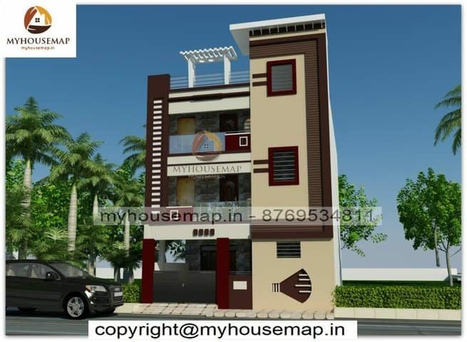 home front wall colour design