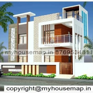 elevation tiles duplex house