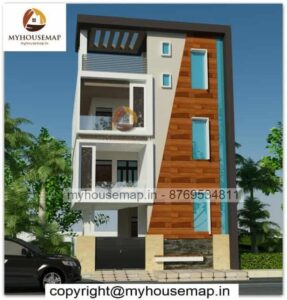 3 floor elevation design best of best - my house map