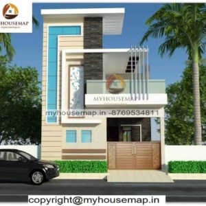 Double story simple home elevation