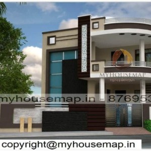 Front elevation bungalow design