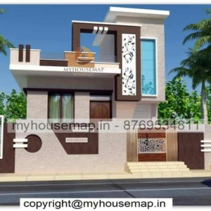 Ground floor house elevation design