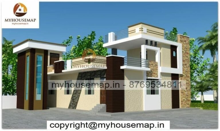 Home ground floor elevation design