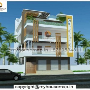 Home triple floor elevation design