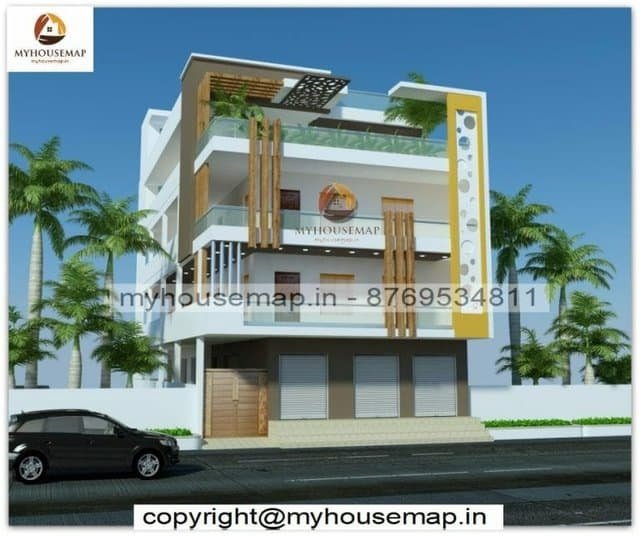 Home triple floor elevation design