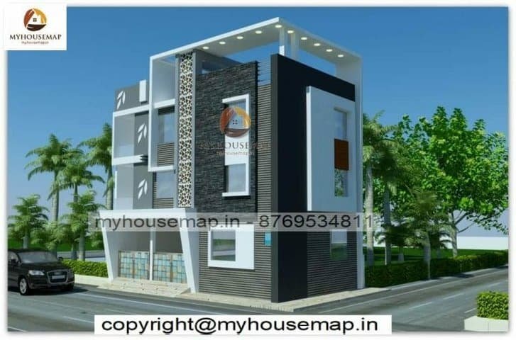 House elevation modern design