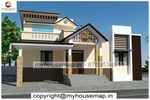 House elevation traditional style