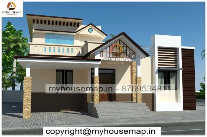 House elevation traditional style