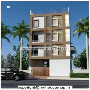 House four floor elevation design