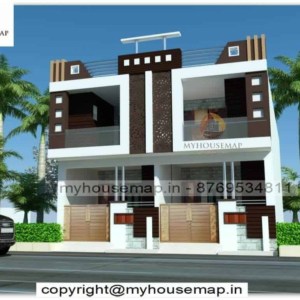 Latest house front elevation design