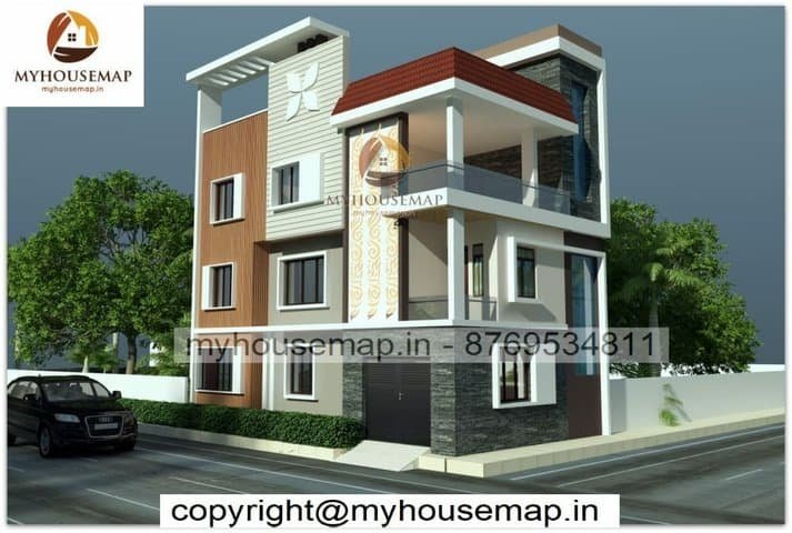 Triple story simple home elevation