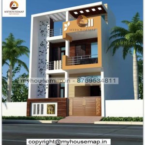 front elevation design duplex house