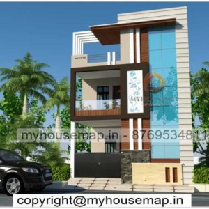 front elevation designs double floor