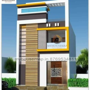 front side normal house design