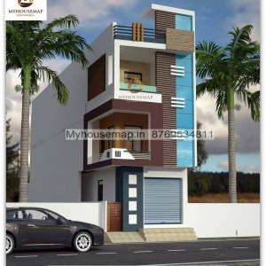 modern small house elevation