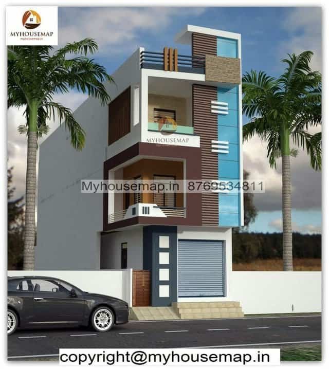 modern small house elevation