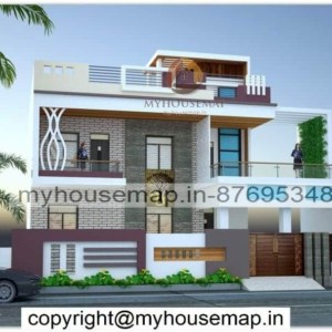 house duplex front design