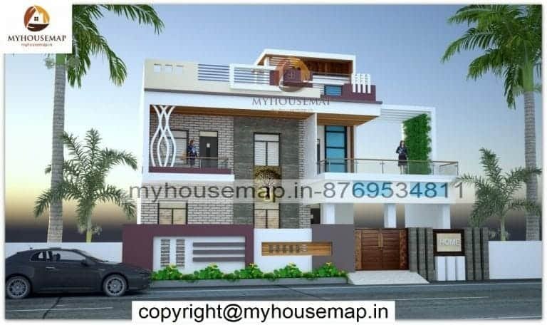 house duplex front design