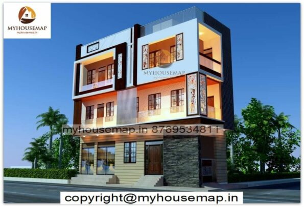 4 floor elevation design best of best - my house map