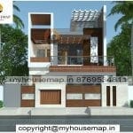 Unique 2 floor front elevation design