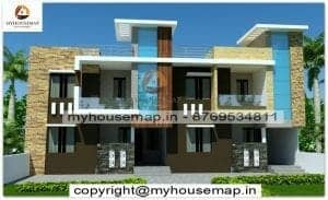 double floor house design