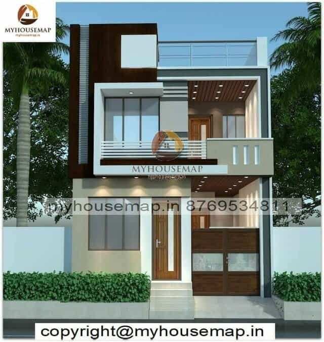house front design without balcony