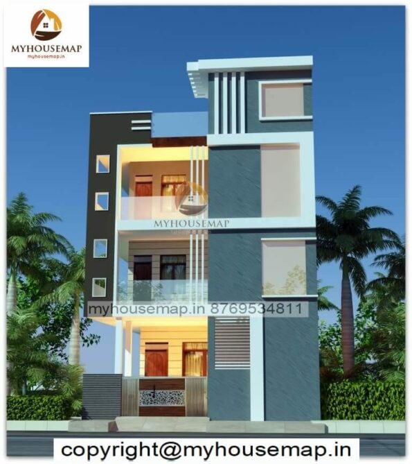 3 floor elevation design best of best - my house map