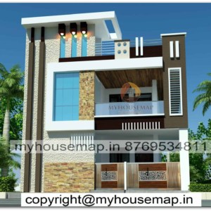 indian style home front design