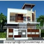 Best 2 floor house front elevation