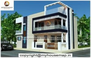 modern front simple home design