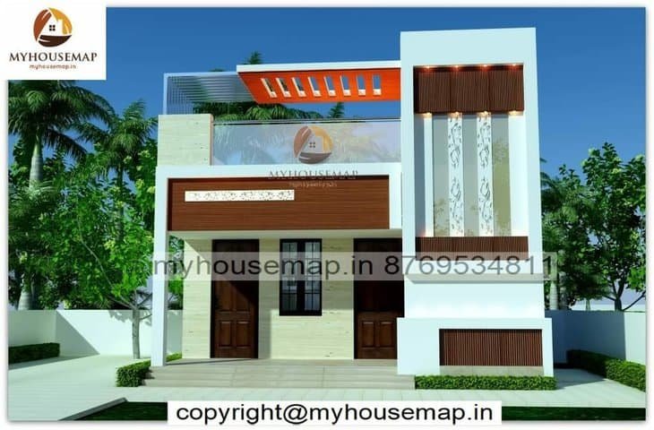 single floor house design in village indian style