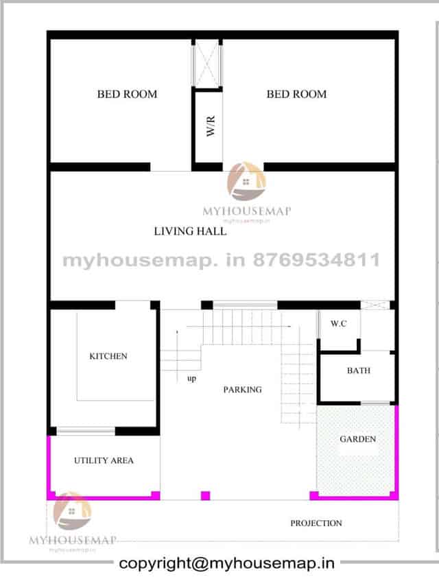 28 X 40 House Plan