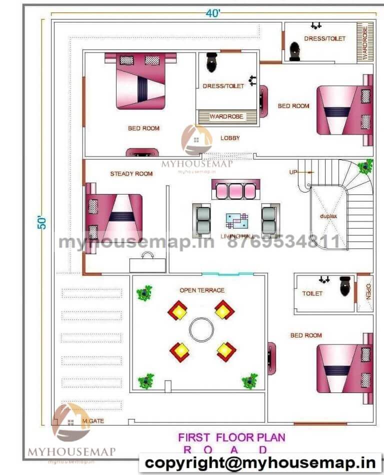 4 bedroom house plan