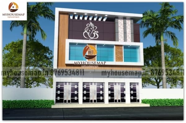 acp sheet front elevation design for home